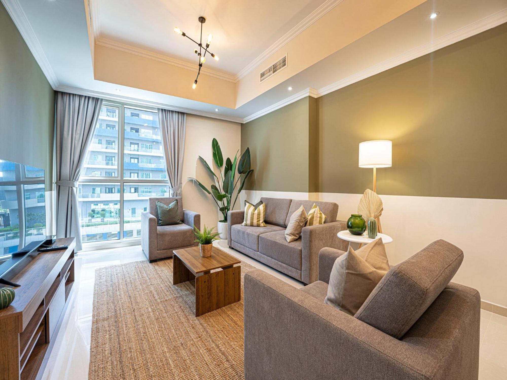 Luxe Apartments Near Dubai Mall Burj Khalifa Pool Gym Parking Dış mekan fotoğraf