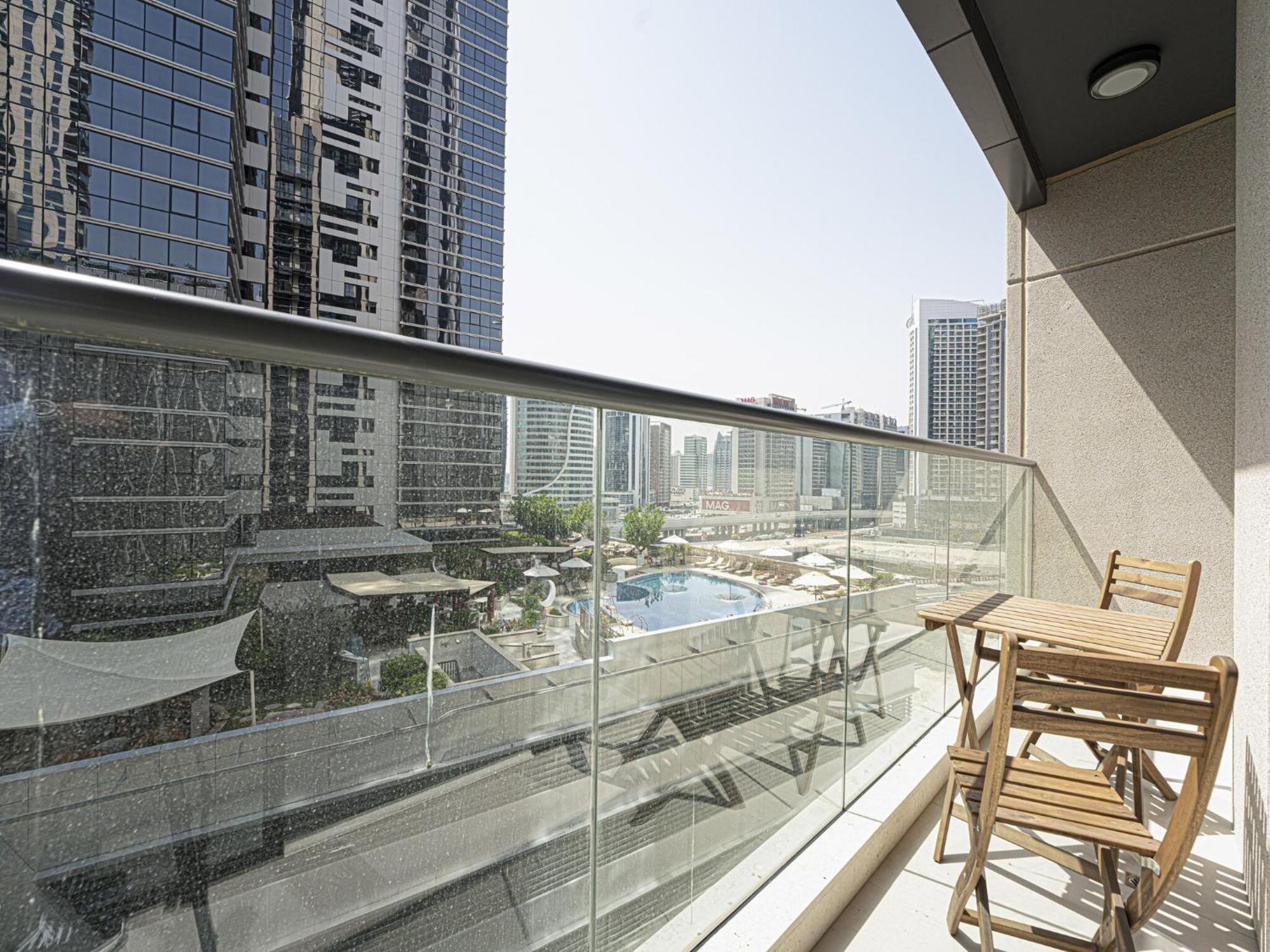 Luxe Apartments Near Dubai Mall Burj Khalifa Pool Gym Parking Dış mekan fotoğraf